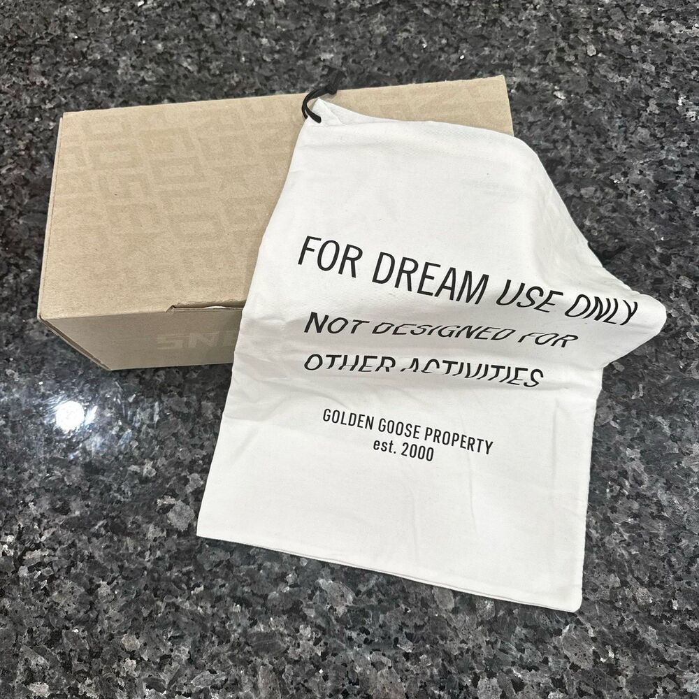 Golden Goose Shoes Box W/Dust Bag EMPTY BOX